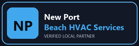 New Port Beach HVAC Services logo